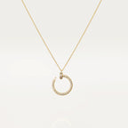 JUSTE NECKLACE GOLD DIAMONDS