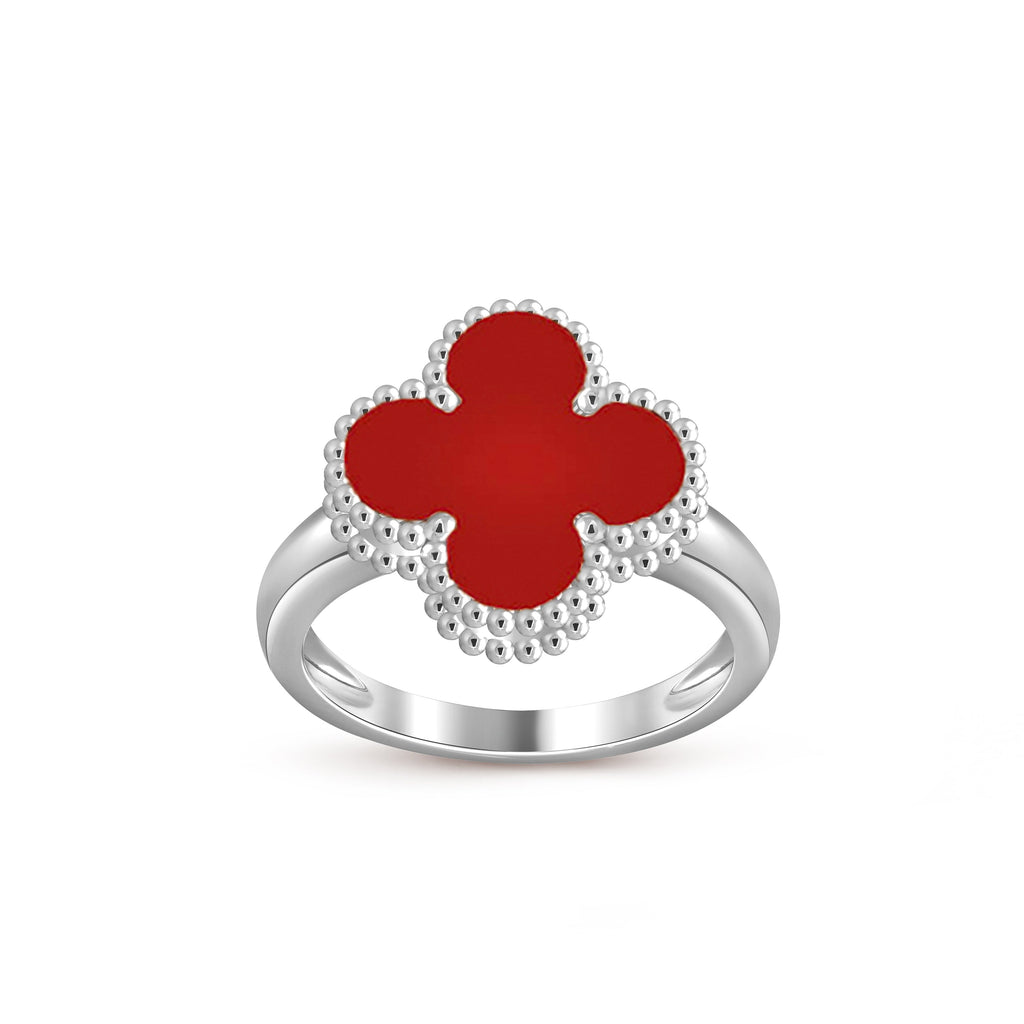 CLOVER SILVER RING COLLECTION