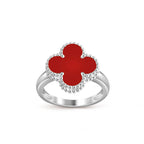 CLOVER SILVER RING COLLECTION