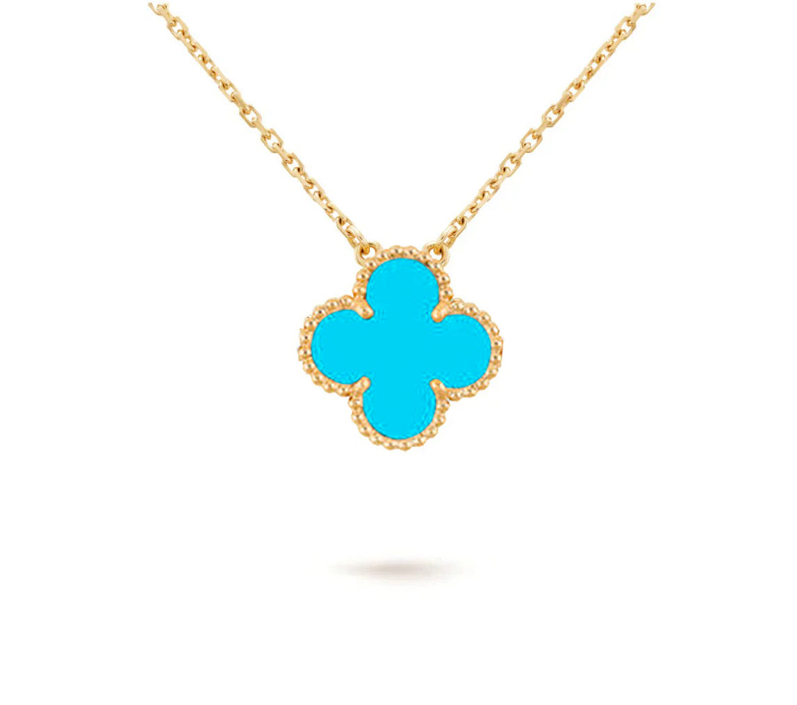 CLOVER 15MM SINGLE FLOWER NECKLACE COLLECTION