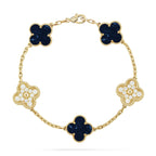 CLOVER 5 MOTIF PIETERSITE BRACELET COLLECTION