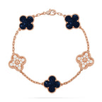CLOVER 5 MOTIF PIETERSITE BRACELET COLLECTION