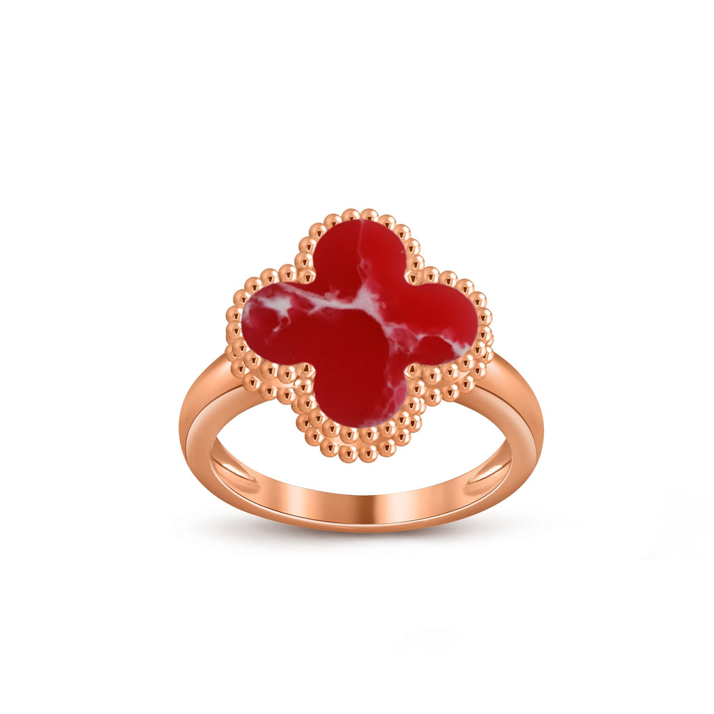 CLOVER RING ROSE GOLD COLLECTION