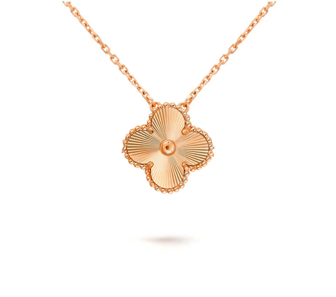 CLOVER 15MM SINGLE FLOWER NECKLACE COLLECTION