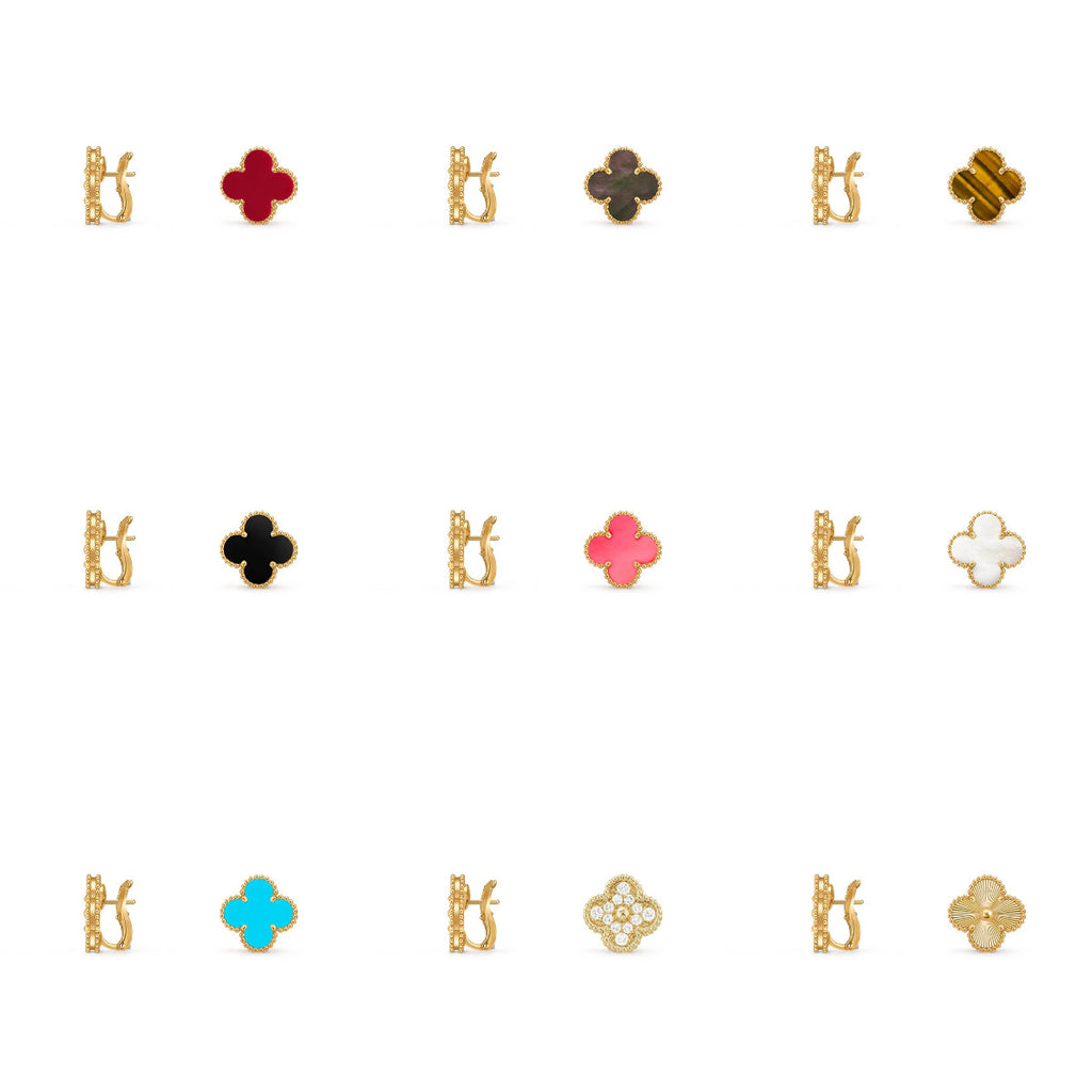 CLOVER 15MM MOP EARRINGS COLLECTION