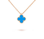 CLOVER MINI 9.5MM CARNELIANS NECKLACE COLLECTION