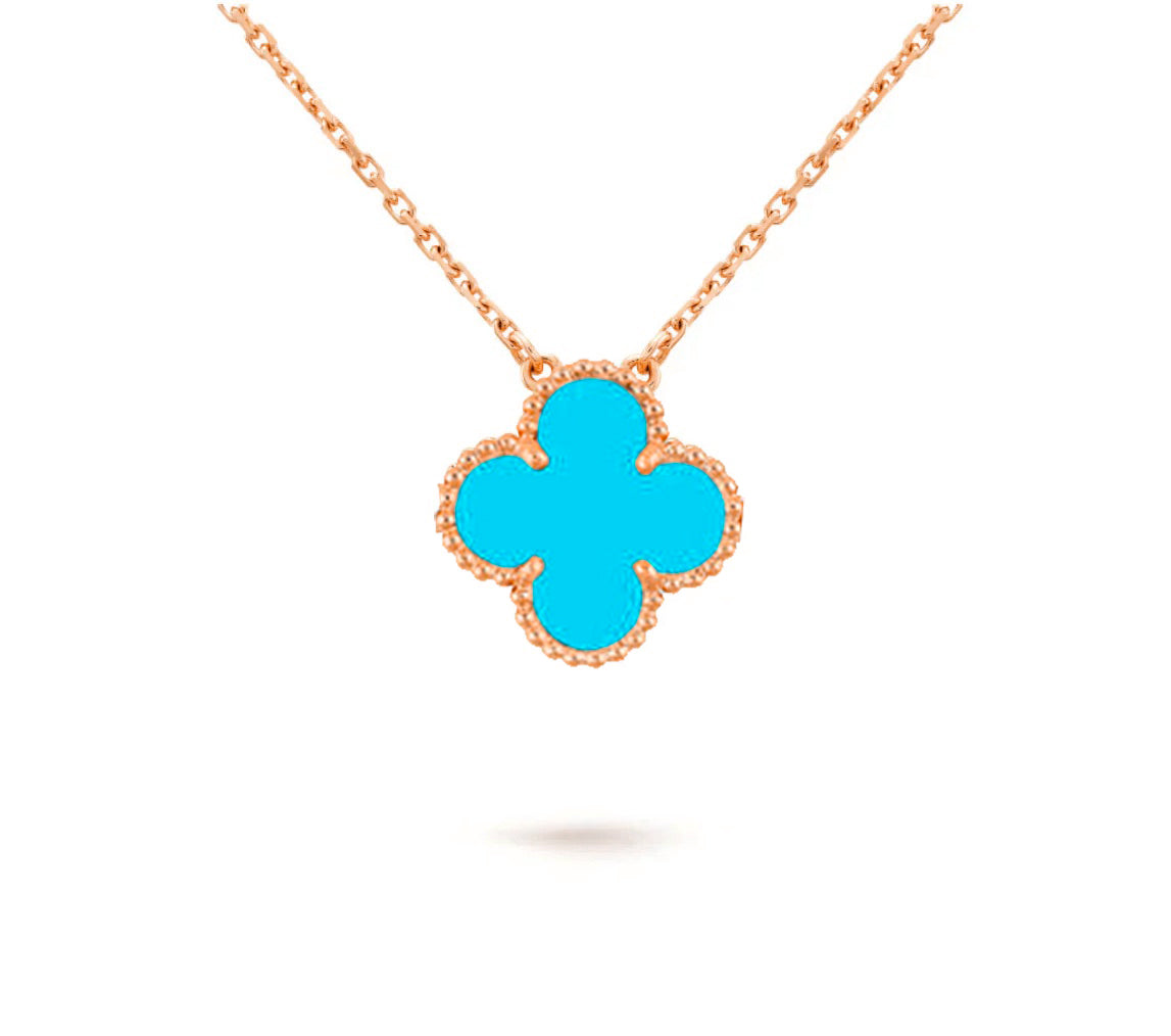 CLOVER 15MM SINGLE FLOWER NECKLACE COLLECTION