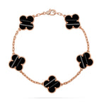 CLOVER 5 MOTIF PULSAR STONE BRACELET COLLECTION