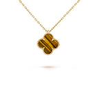CLOVER MINI 9.5MM CARNELIANS NECKLACE COLLECTION