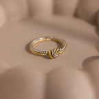 Mixed Metal Knot Ring