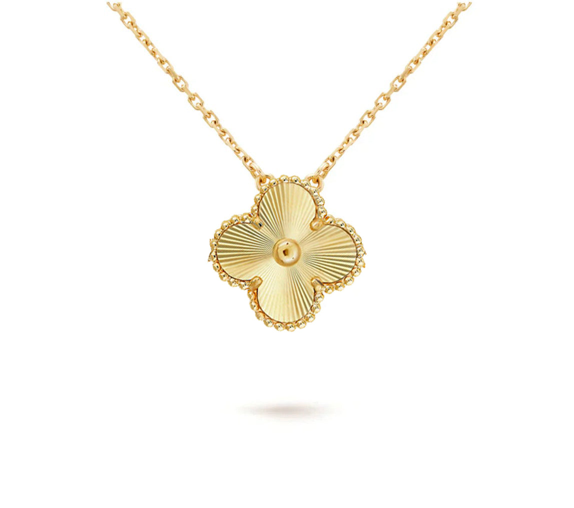 CLOVER 15MM SINGLE FLOWER NECKLACE COLLECTION