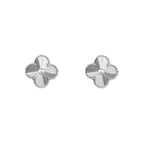 CLOVER SILVER 15MM EARRINGS COLLECTION