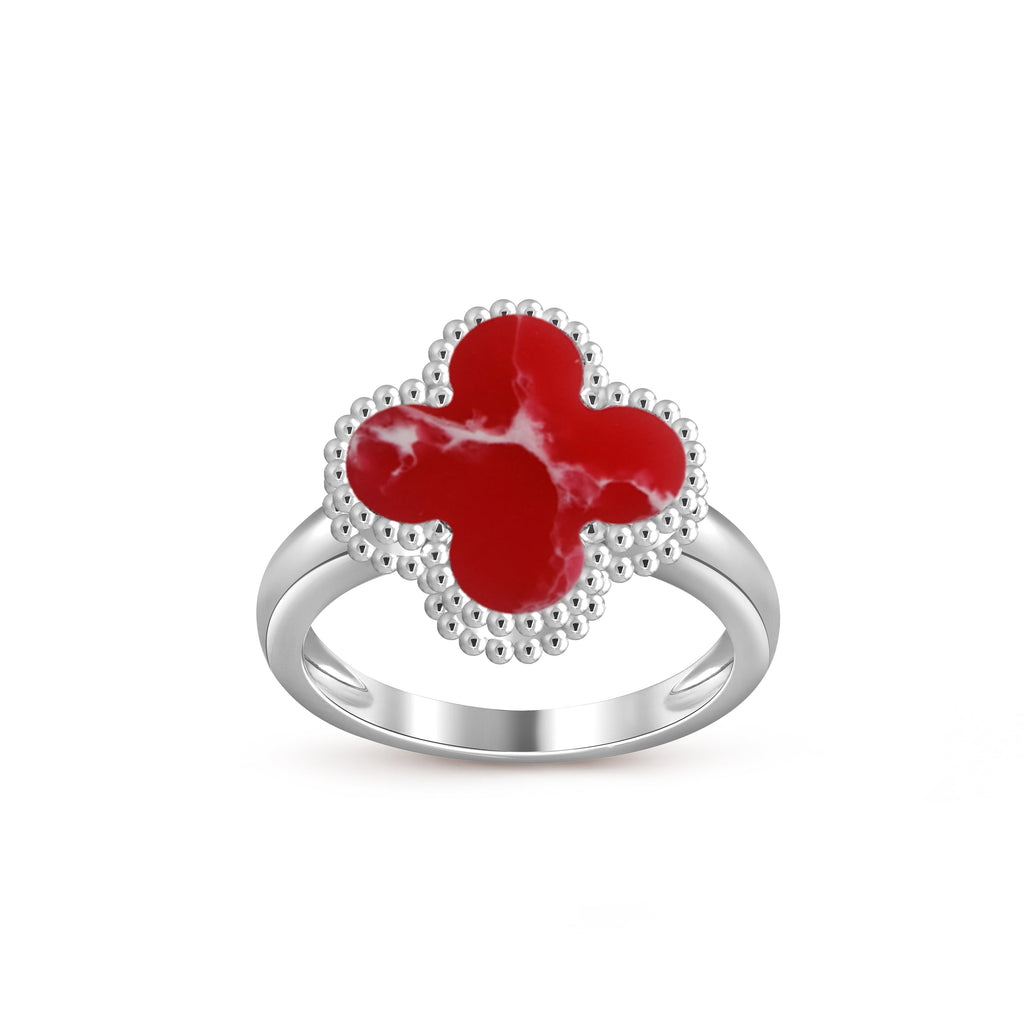 CLOVER SILVER RING COLLECTION