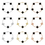 CLOVER 5 MOTIF PULSAR STONE BRACELET COLLECTION