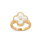 CLOVER DIAMOND RING GOLD COLLECTION