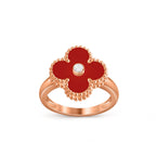 CLOVER DIAMOND RING ROSE GOLD COLLECTION