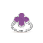 CLOVER SILVER RING COLLECTION