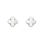 CLOVER SILVER 15MM EARRINGS COLLECTION