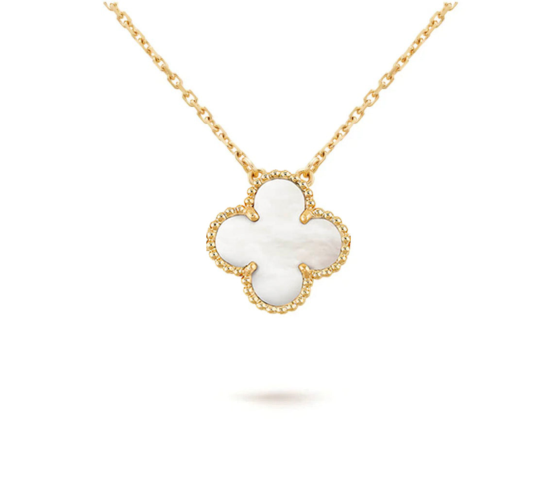 CLOVER 15MM SINGLE FLOWER NECKLACE COLLECTION