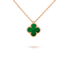 CLOVER MINI 9.5MM CARNELIANS NECKLACE COLLECTION