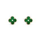 CLOVER  15MM DIAMOND EARRINGS COLLECTION