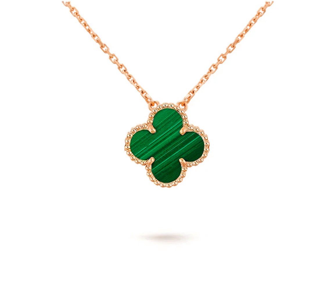 CLOVER 15MM SINGLE FLOWER NECKLACE COLLECTION