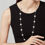 CLOVER 20 MOTIFS  LASER SILVER