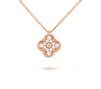 CLOVER MINI 9.5MM CARNELIANS NECKLACE COLLECTION