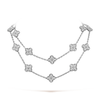 CLOVER 20 MOTIFS DIAMOND SILVER