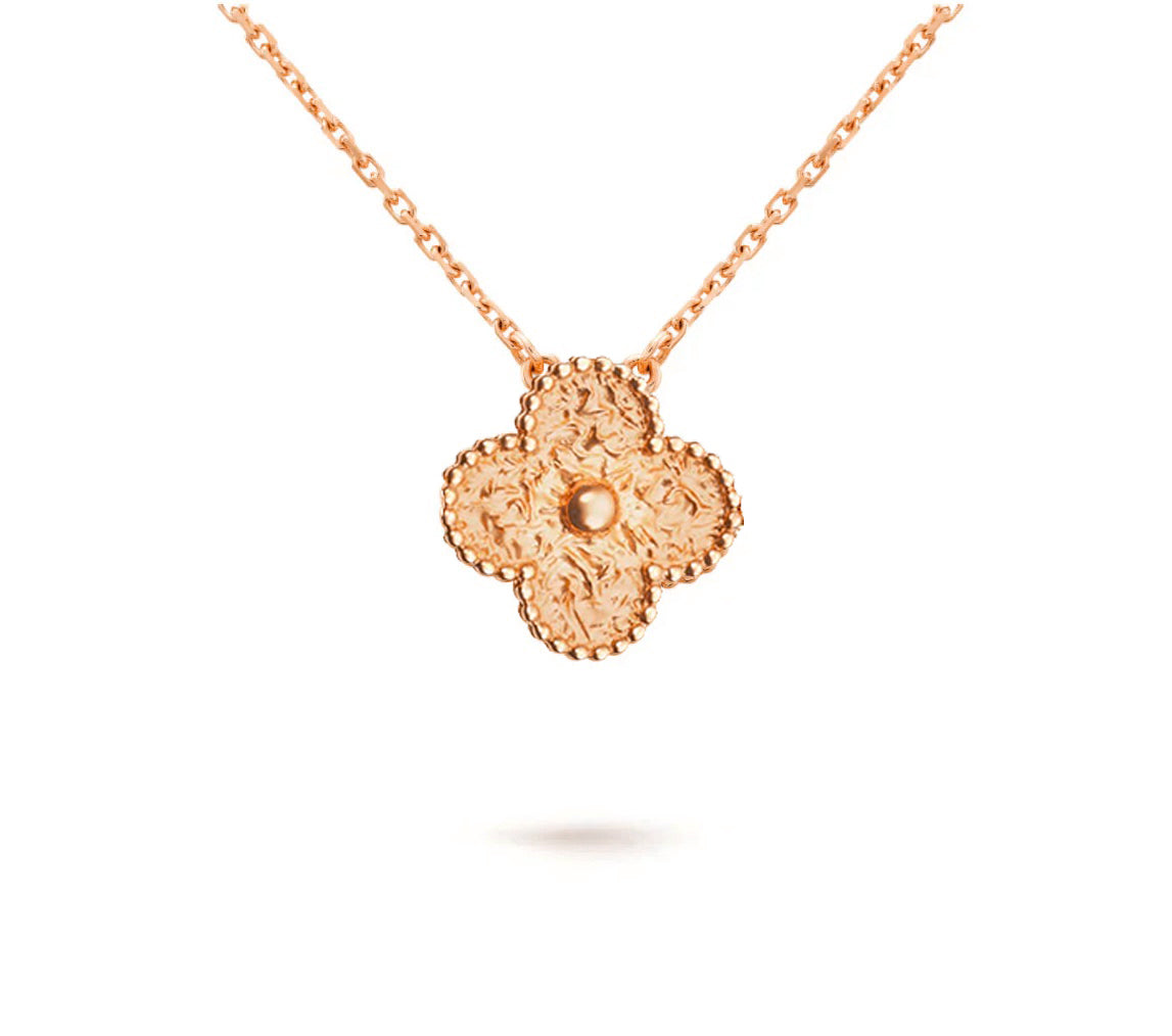 CLOVER 15MM SINGLE FLOWER NECKLACE COLLECTION