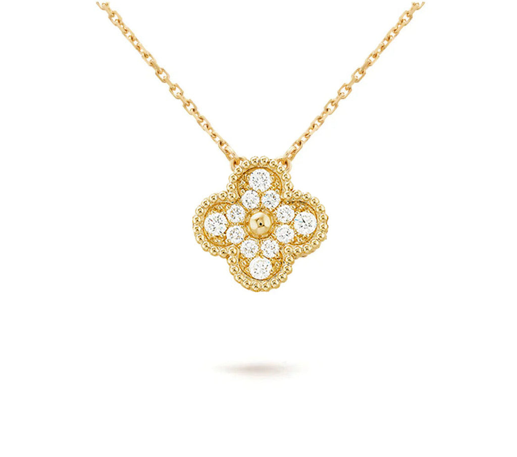 CLOVER 15MM SINGLE FLOWER NECKLACE COLLECTION
