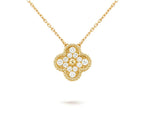 CLOVER 15MM SINGLE FLOWER NECKLACE COLLECTION