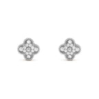 CLOVER SILVER 15MM EARRINGS COLLECTION