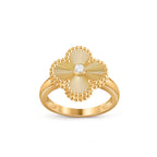 CLOVER DIAMOND RING GOLD COLLECTION