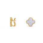 CLOVER 15MM MOP DIAMOND EARRINGS COLLECTION