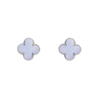 CLOVER SILVER 15MM EARRINGS COLLECTION