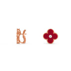 CLOVER 15MM MOP DIAMOND EARRINGS COLLECTION