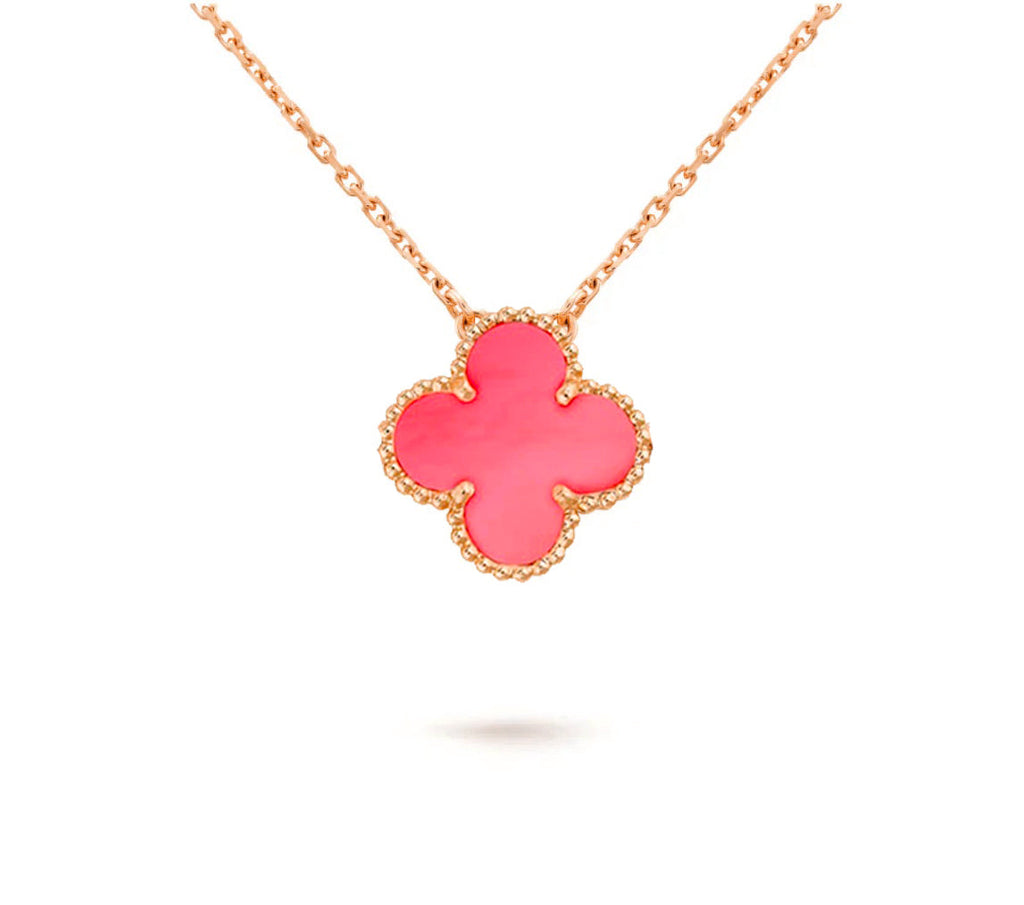 CLOVER 15MM SINGLE FLOWER NECKLACE COLLECTION
