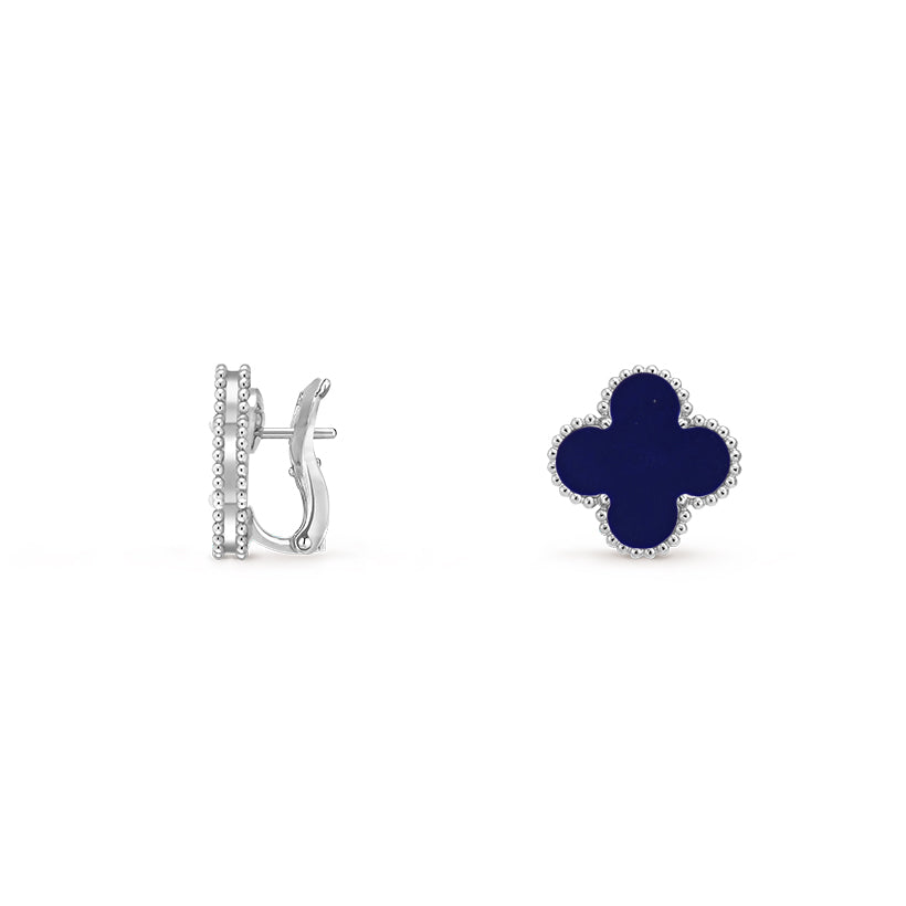 CLOVER SILVER 15MM MOP EARRINGS COLLECTION