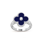 CLOVER SILVER DIOMND RING COLLECTION