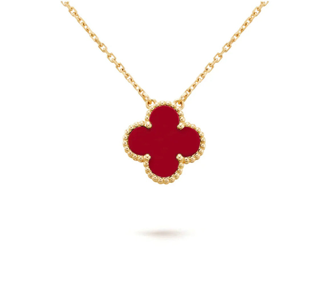 CLOVER 15MM SINGLE FLOWER NECKLACE COLLECTION