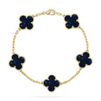 CLOVER 5 MOTIF PIETERSITE BRACELET COLLECTION