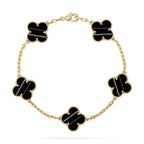 CLOVER 5 MOTIF PULSAR STONE BRACELET COLLECTION