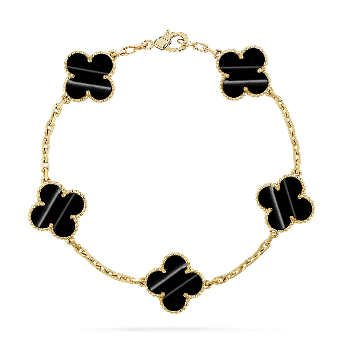 CLOVER 5 MOTIF PULSAR STONE BRACELET COLLECTION