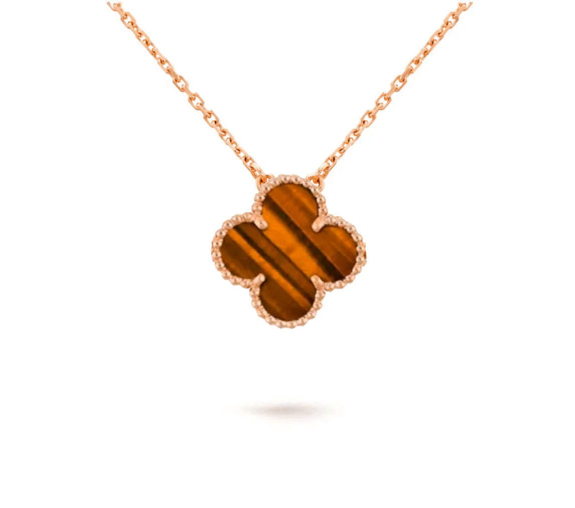CLOVER 15MM SINGLE FLOWER NECKLACE COLLECTION
