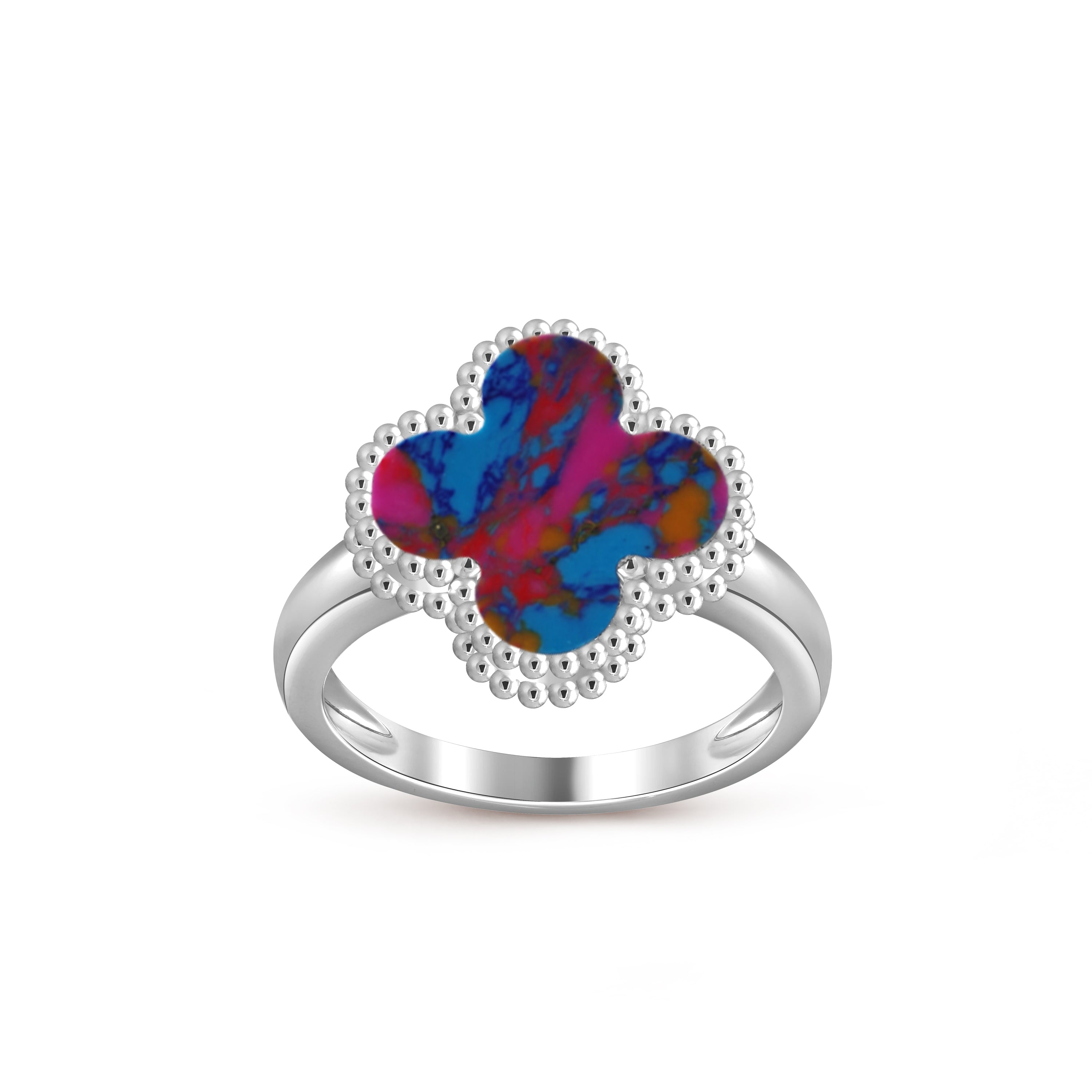 CLOVER SILVER RING COLLECTION