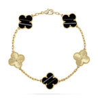 CLOVER 5 MOTIF PULSAR STONE BRACELET COLLECTION