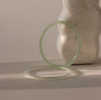 Thin Jade Bangle Set