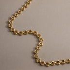 Tiny Link Heart Bracelet