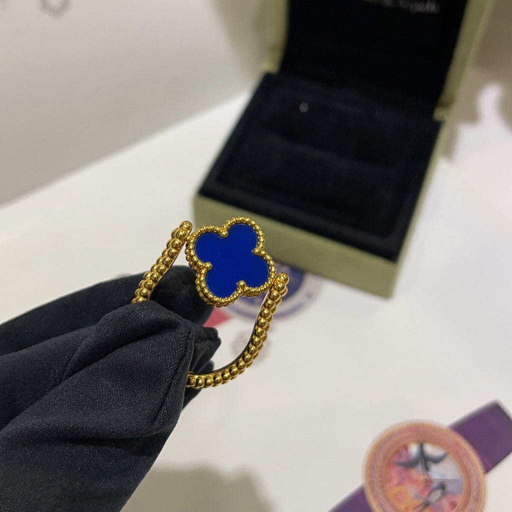 CLOVER RIVERSIBLE RING GOLD COLLECTION